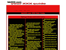 Tablet Screenshot of bbxxx.com